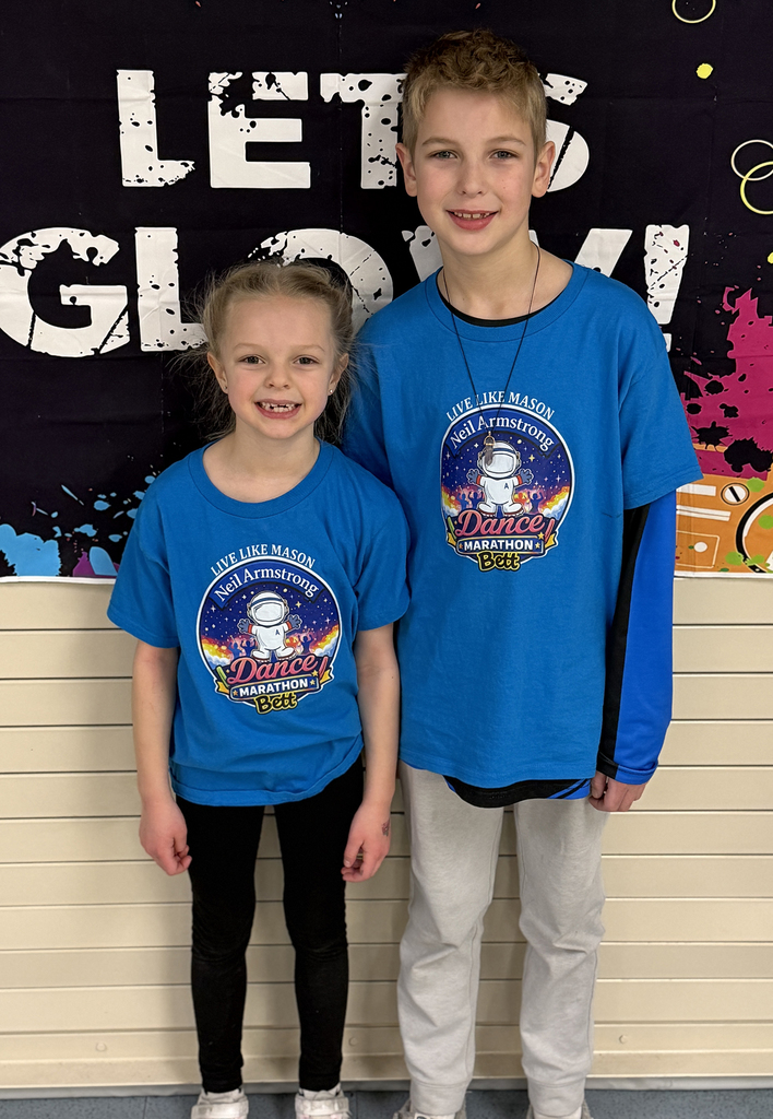 Dance Marathon - Brother and sister posing for a pic