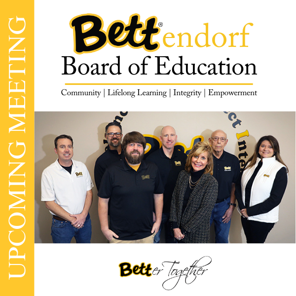 Upcoming board meeting