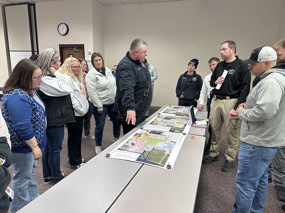 HS Training with Bettendorf Police & Fire