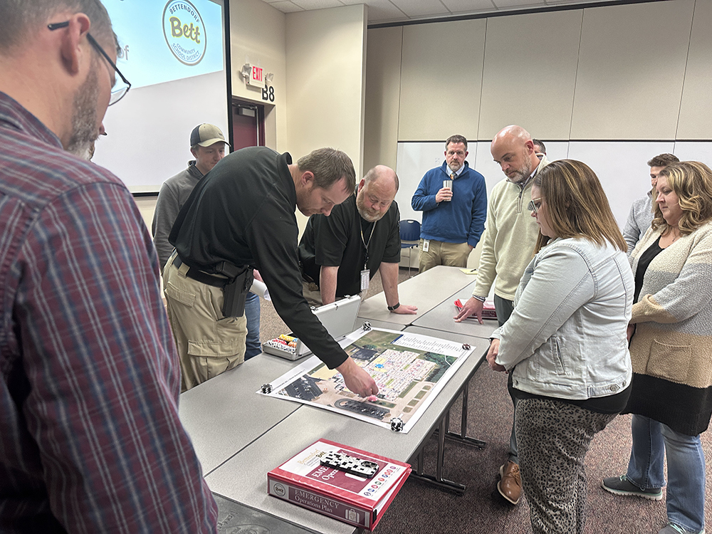 MS Training with Bettendorf Police & Fire