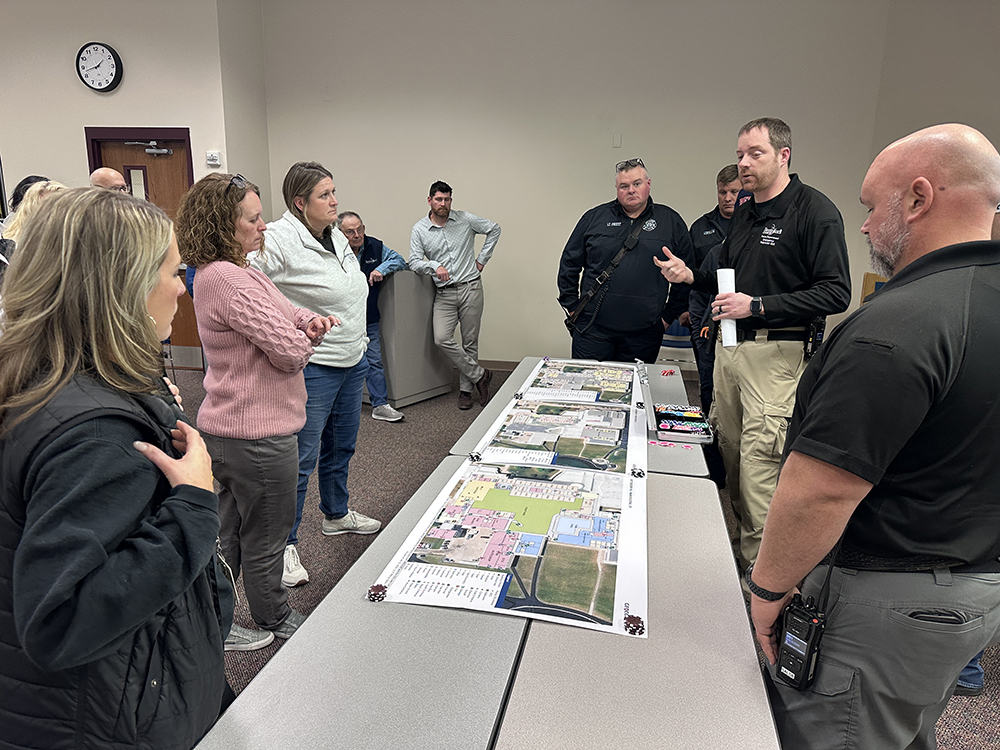 HS Training with Bettendorf Police & Fire