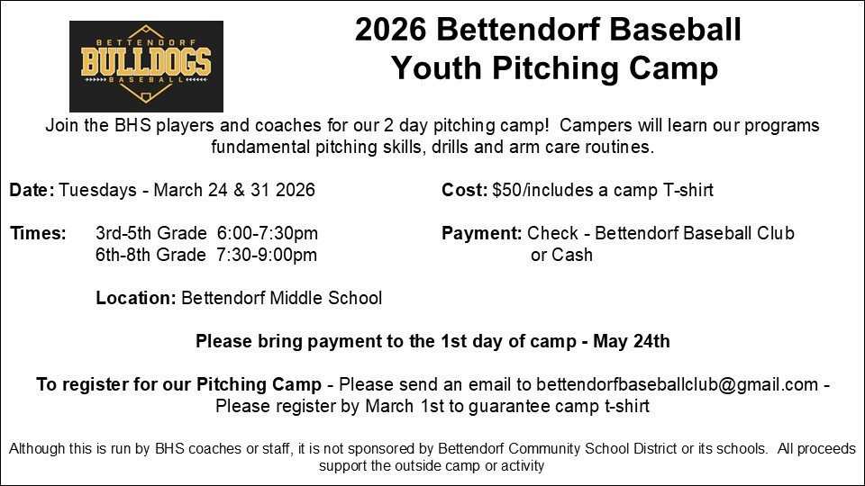 2026 Youth Pitching Camp