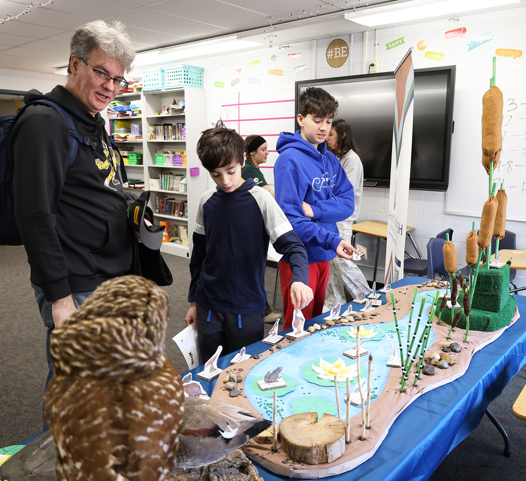 Bett STEAM Expo - Nahant Marsh Education Center wetlands
