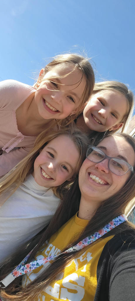 Ashley Richmond with her besties