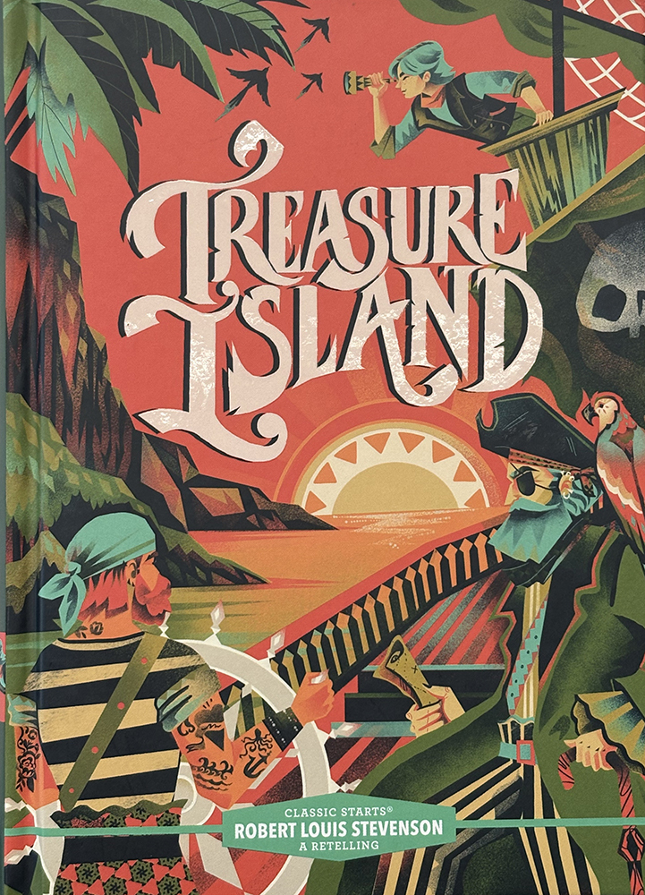 Book cover for Treasure Island
