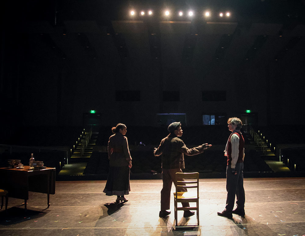 Anastesia with Dmitry and Vlad working out the plan