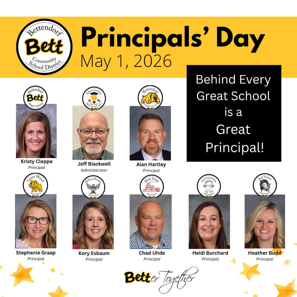Principals Day - May 1, 2026 - Behind every great school is a great principal!