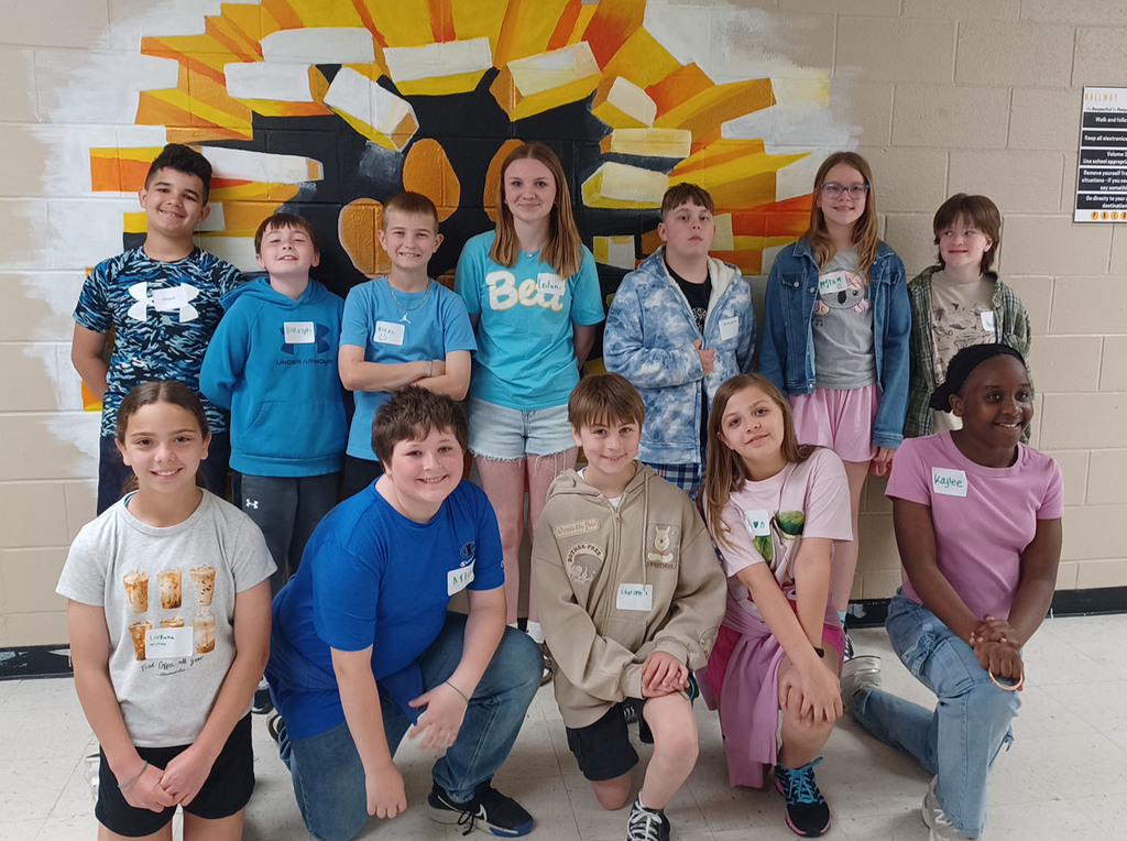 One of the 5th grade groups
