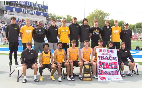 Boys track earns 2nd at State group photo