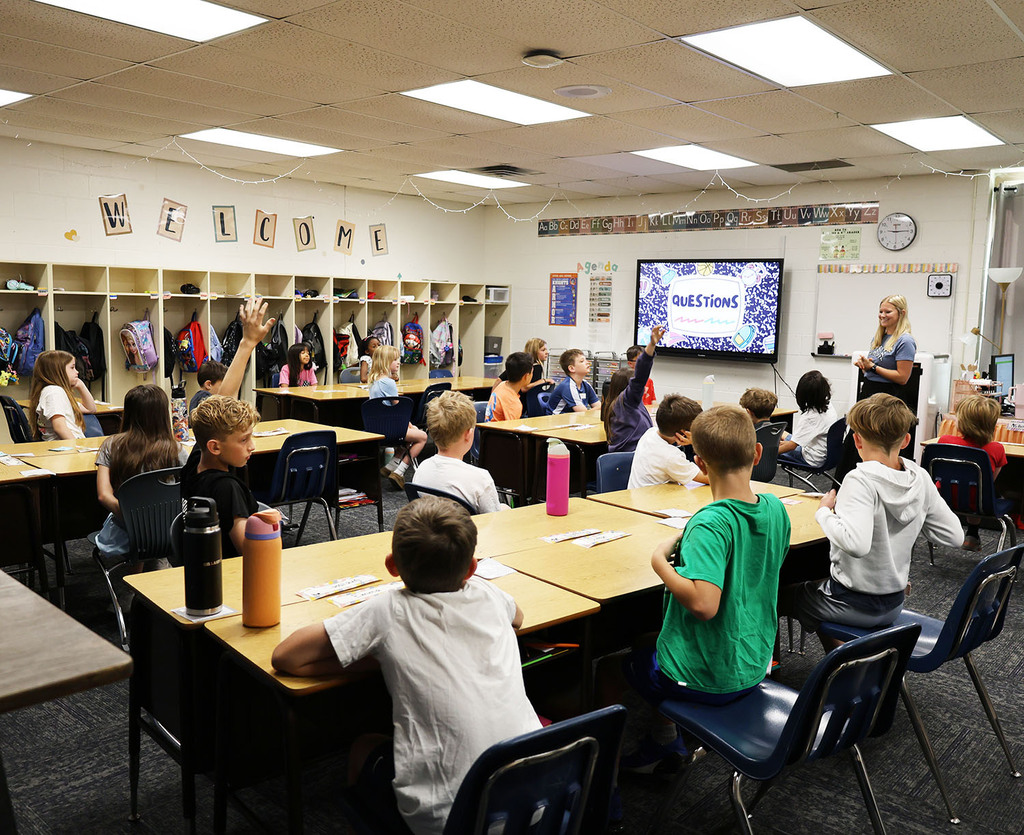 Students discovering what's in store next year