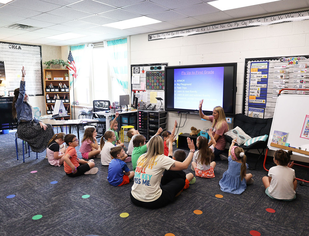 Students discovering what's in store next year
