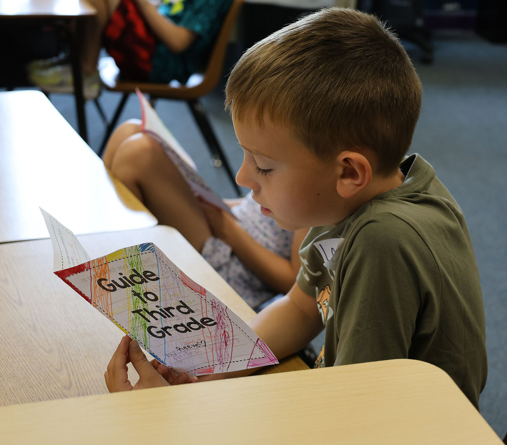 Students discovering what's in store next year