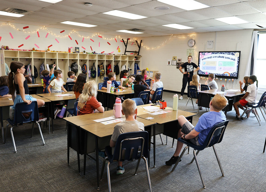 Students discovering what's in store next year