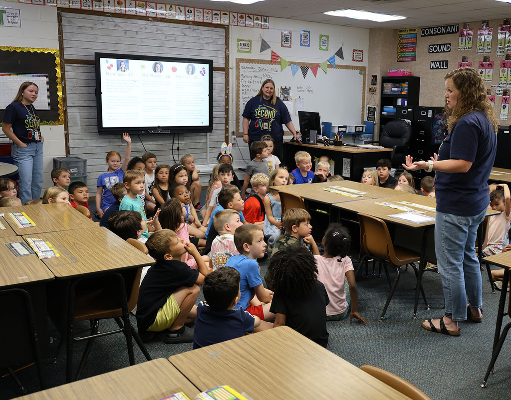 Students discovering what's in store next year