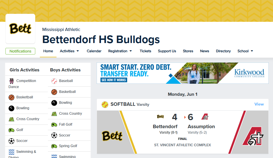 Screen shot of the Bound webpage