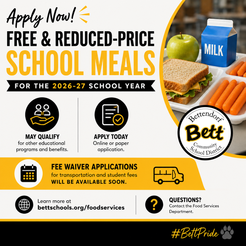 Free & Reduced Meal Applications graphic