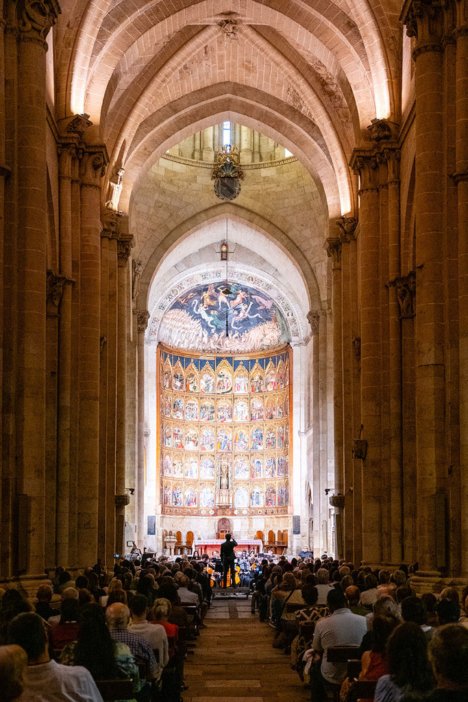 Cathedral concert in Salamanca, Spain.