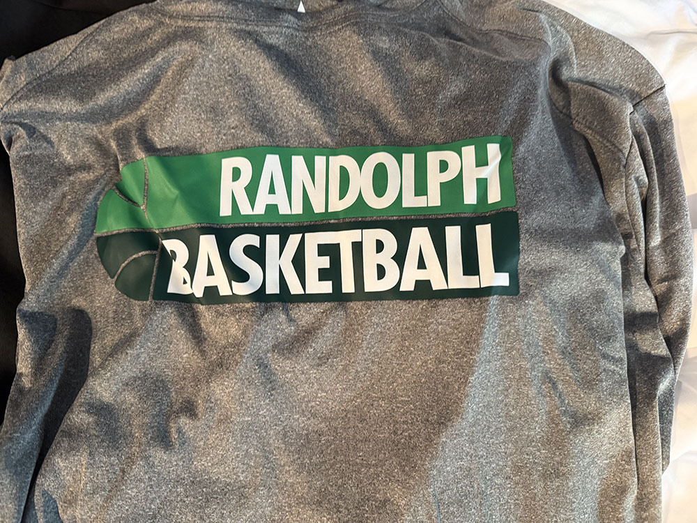 Randolph Basketball t-shirts