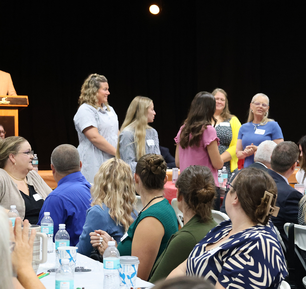 New teachers introducing themselves