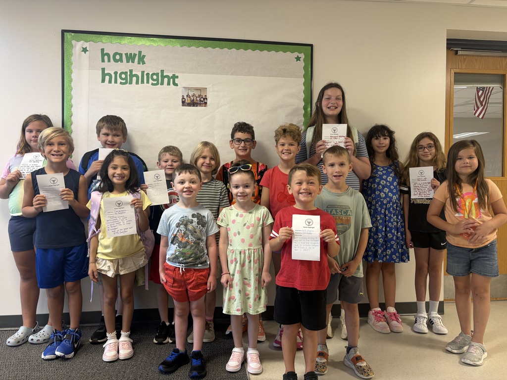 Week 2 Hawk Highlight Students