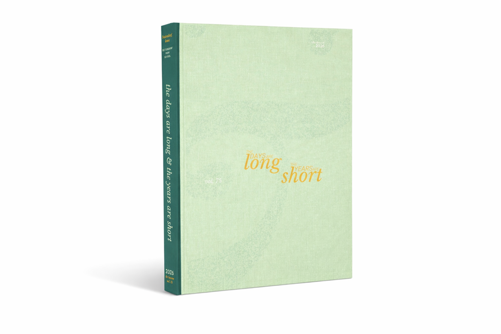 Image of yearbook cover - green with Long Short in gold on the front