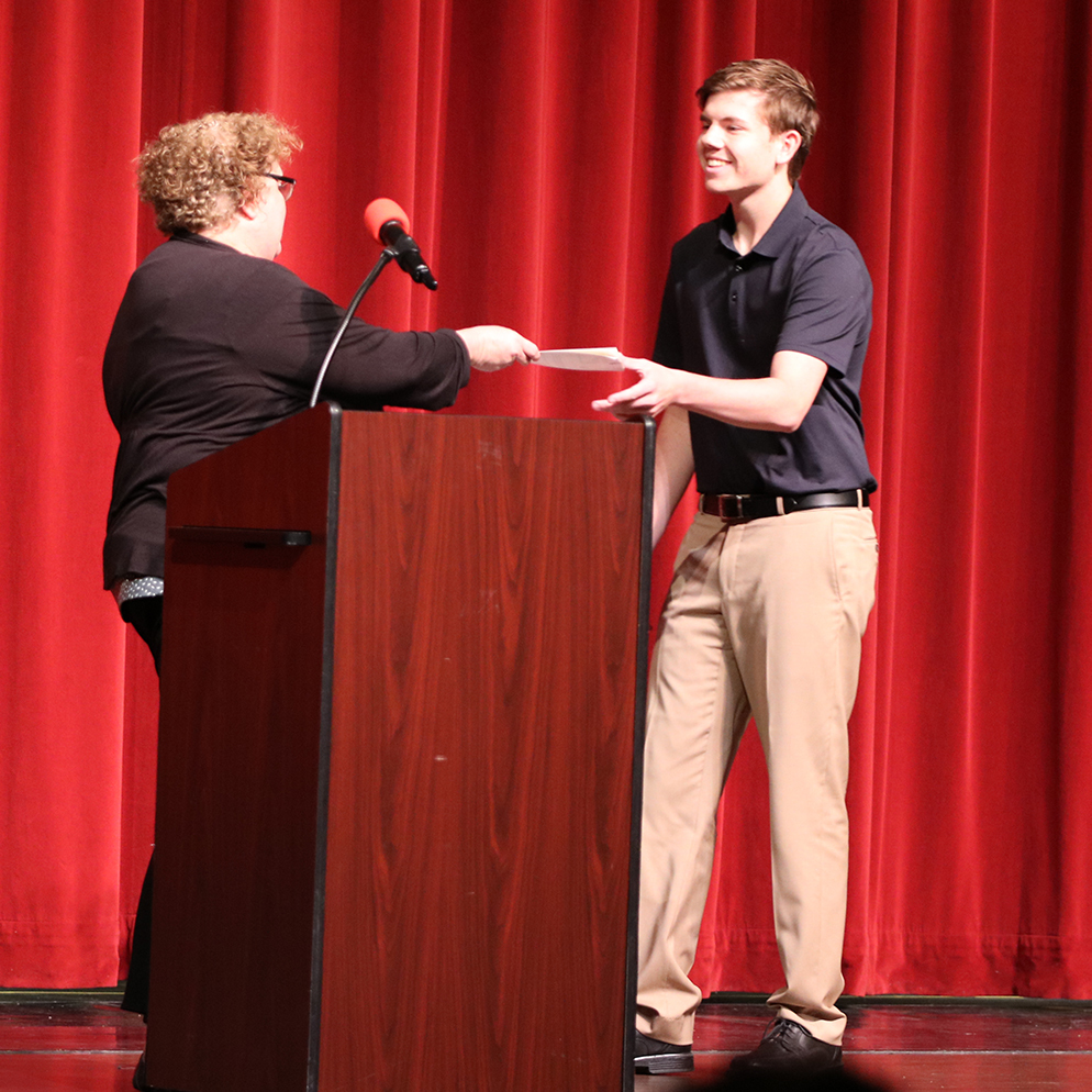 Senior award recipients