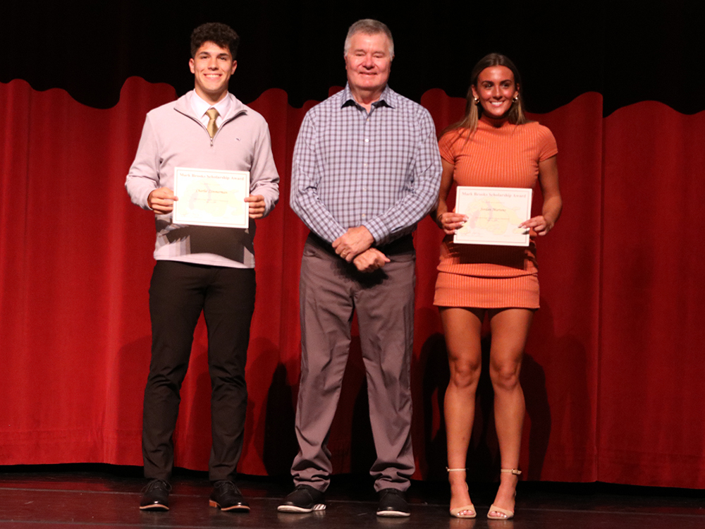 Mark Brooks Scholarship winners