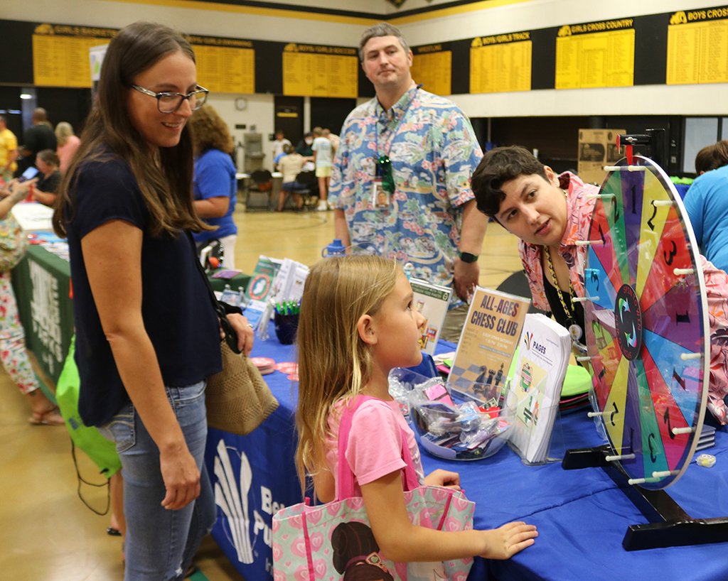 Bettendorf Library Spin the Wheel