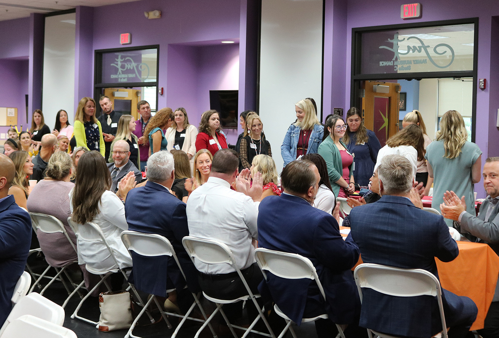 New teachers being recognized