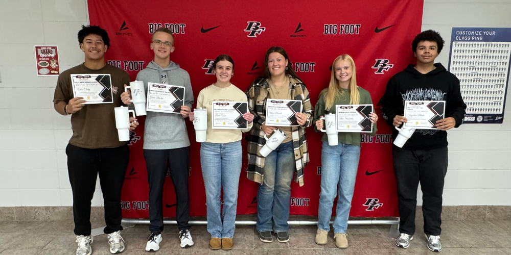 Students of the Month