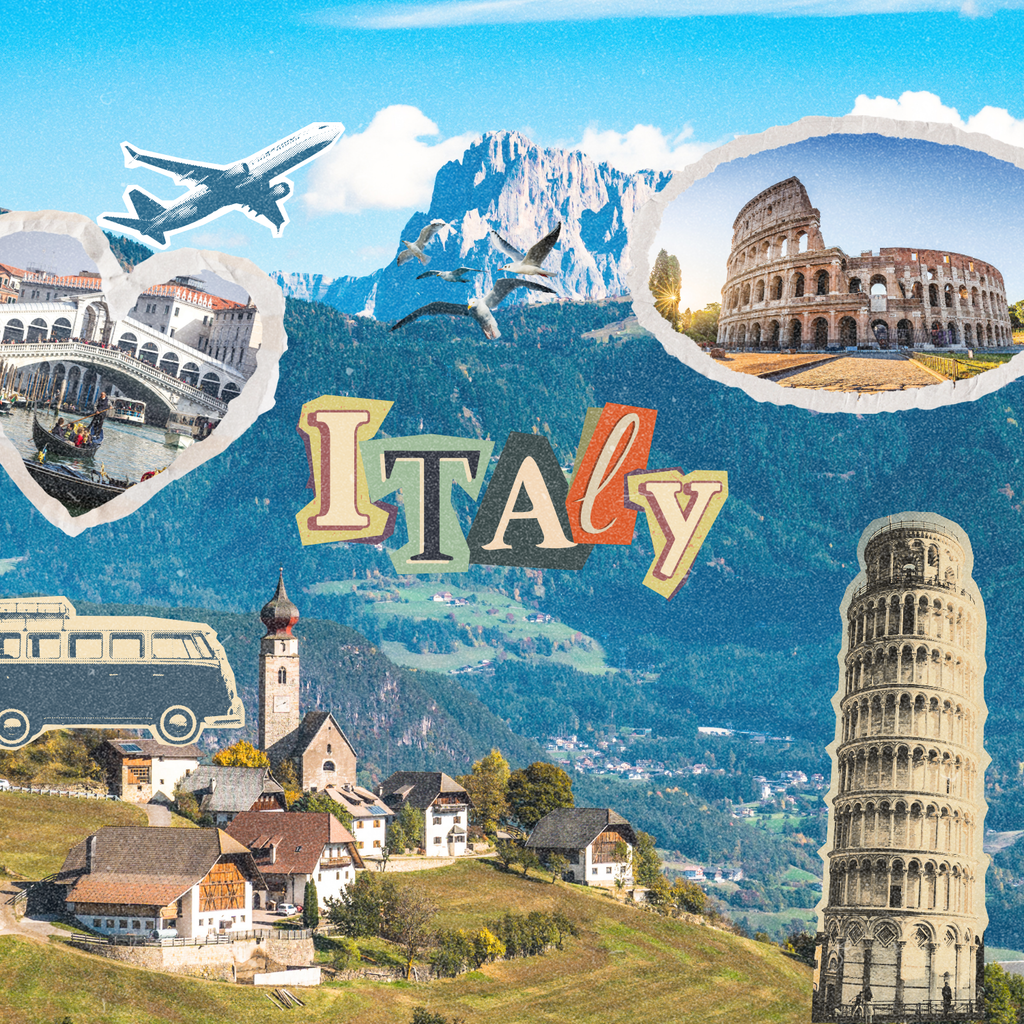 Italy Postcard front