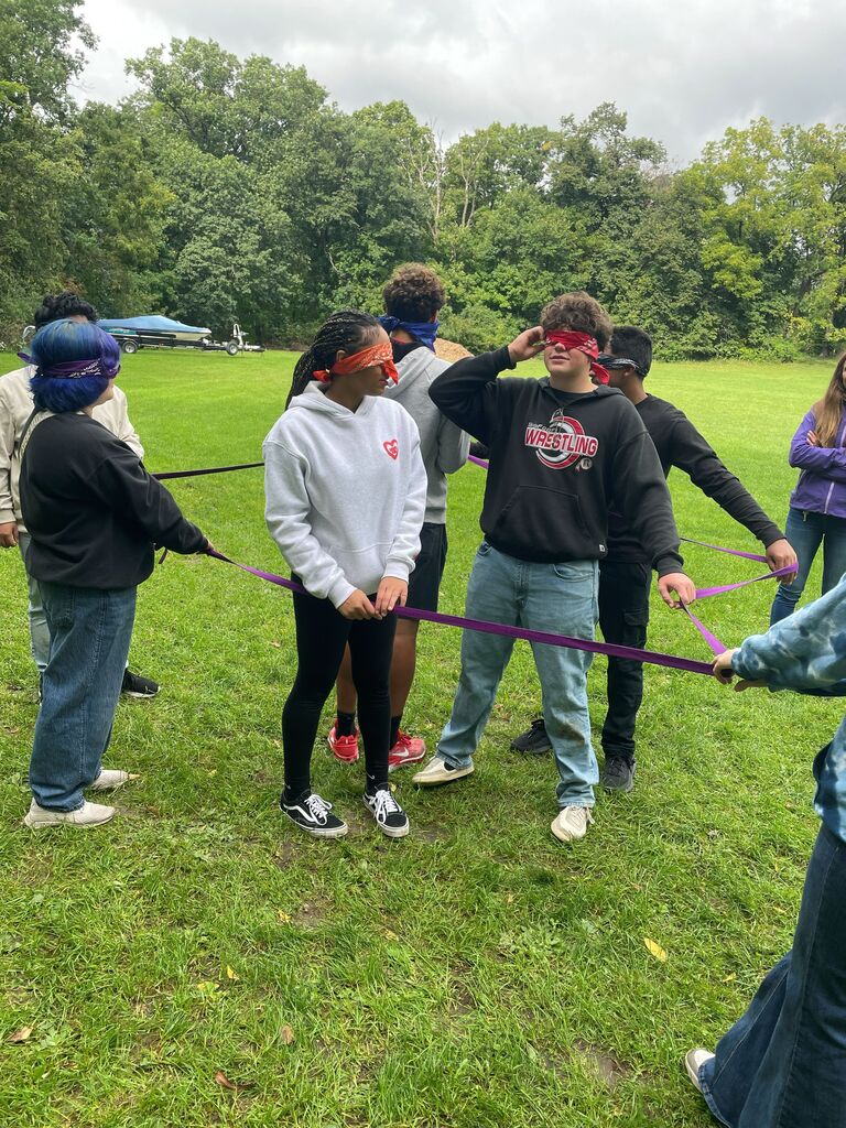 Group Blindfolded