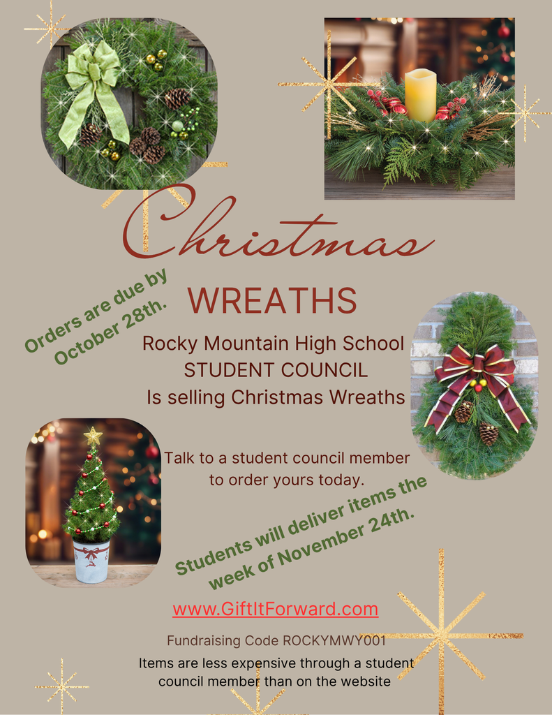 RMHS Student Council Wreath Fundraiser