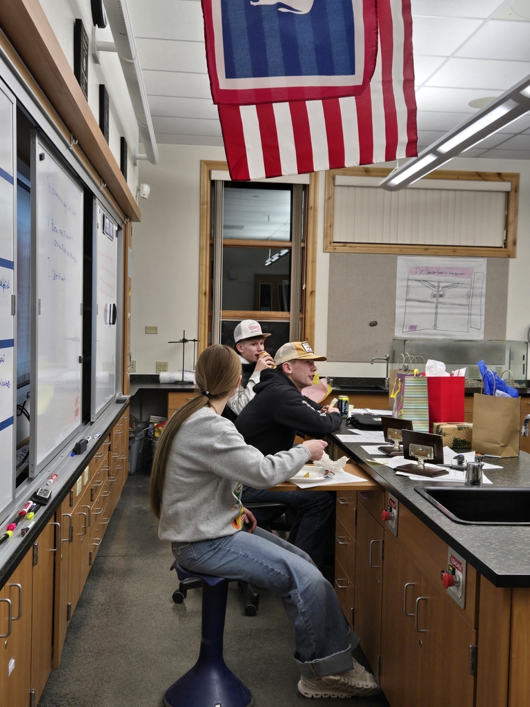 Chapter Officers hard at work running the meeting