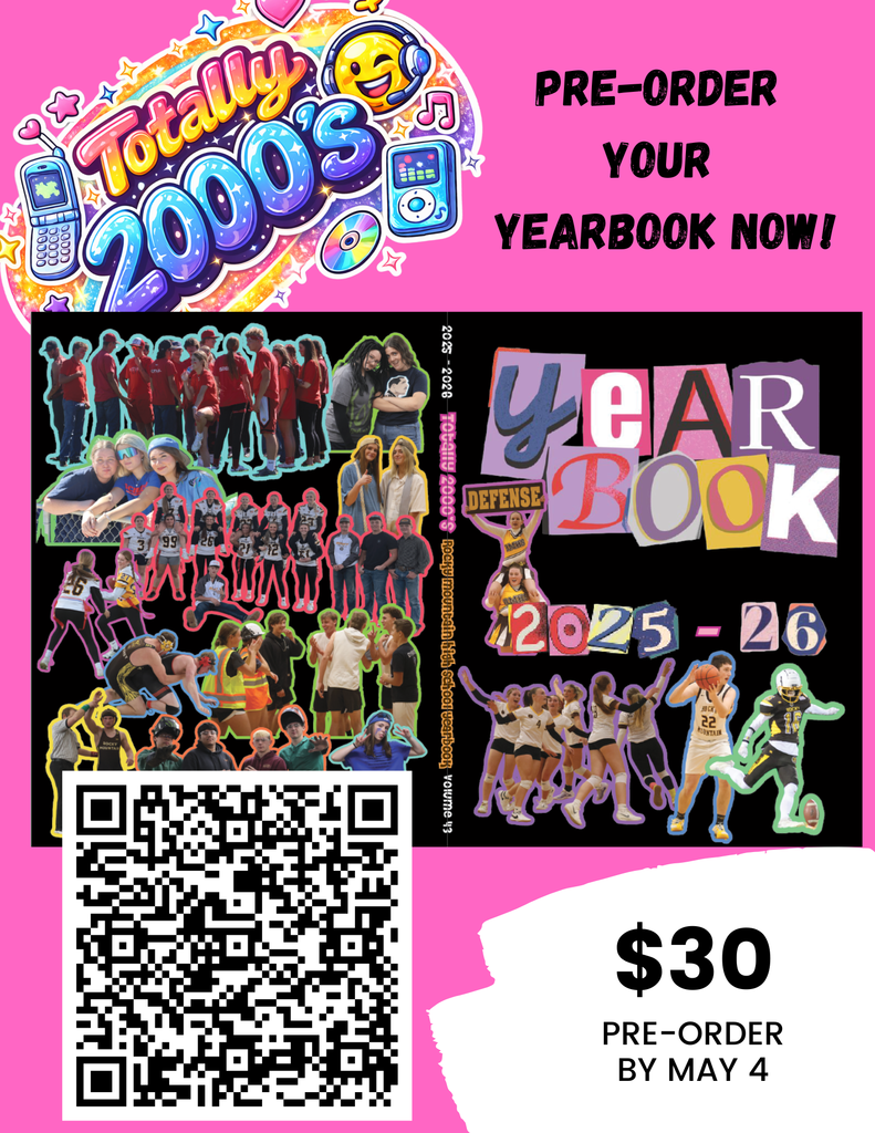 Yearbook Sales Flyer 2026