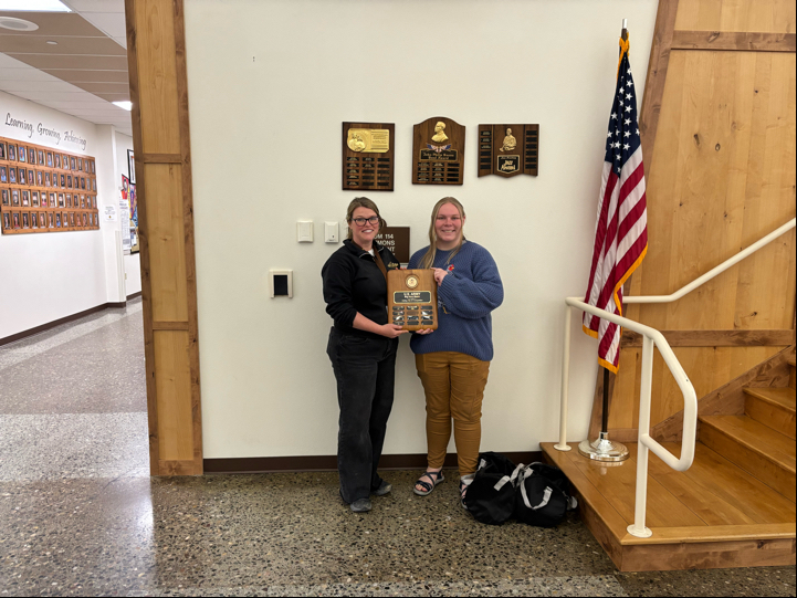Mrs. Griffin and Lilian Wenstrom
