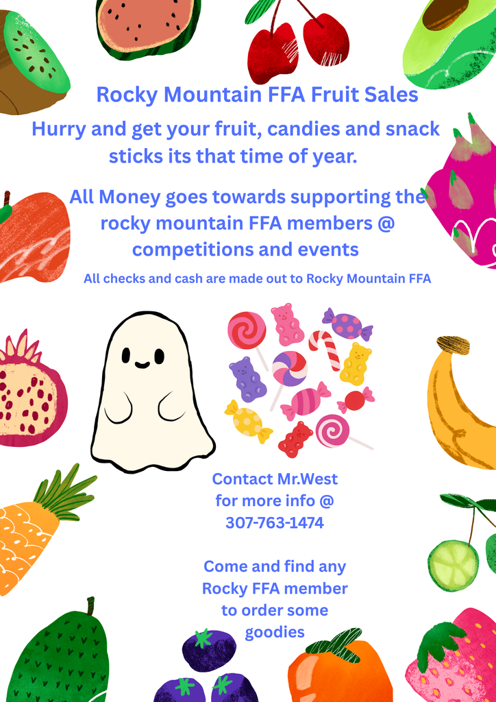 Rocky Mountain FFA fundraiser 