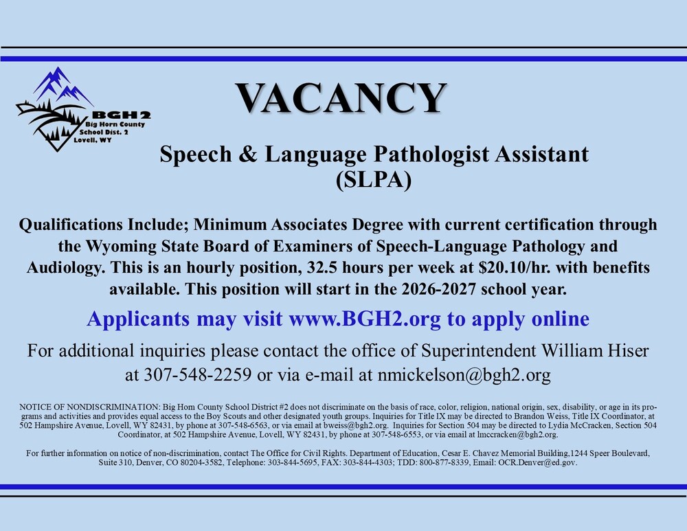 Vacancy - SLPA