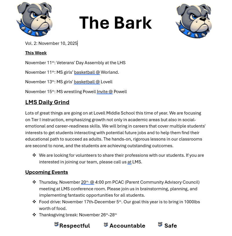 The Bark!