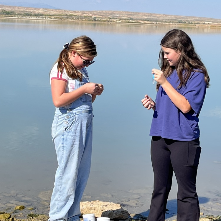 testing water