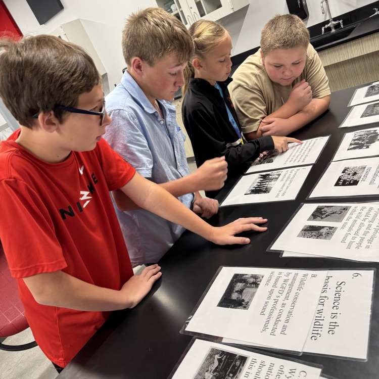 Practicing the terms and definitions for Conservation.