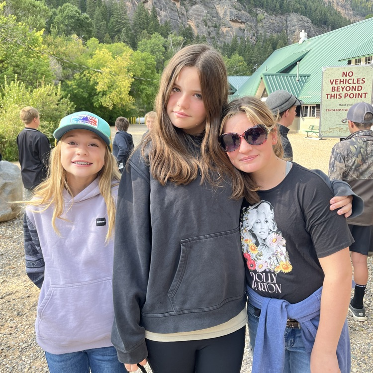 girls excited to learn