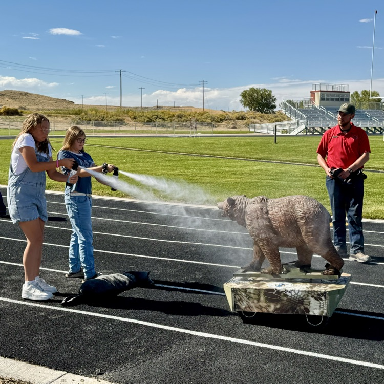 Practice with Bear Spray.