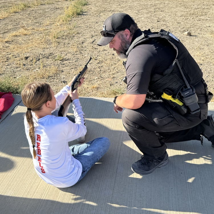 The police helping our kids!