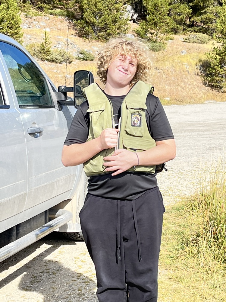He ready to canoe