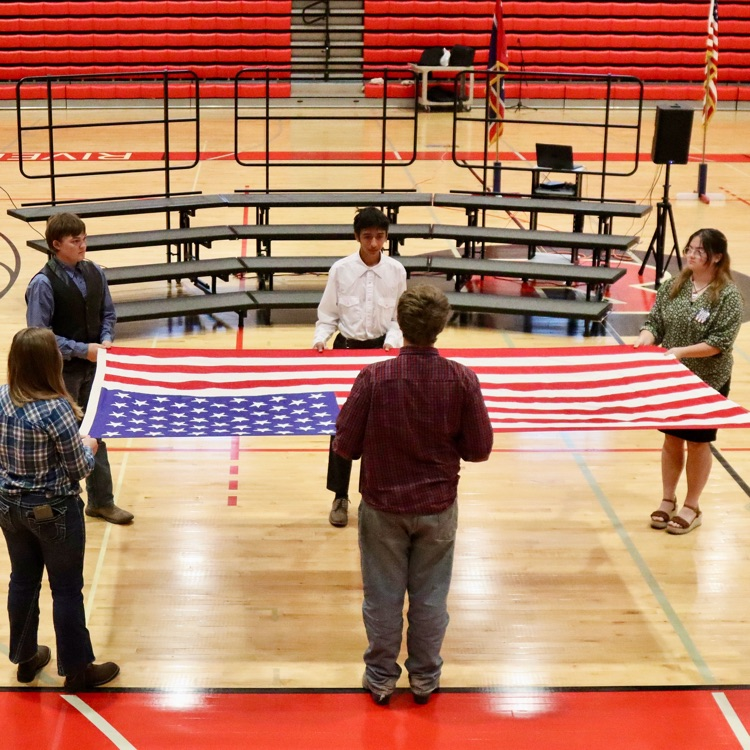 The formal flag folding  