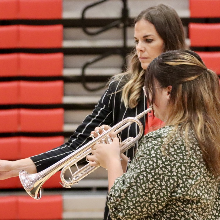 The playing of Tapps.  