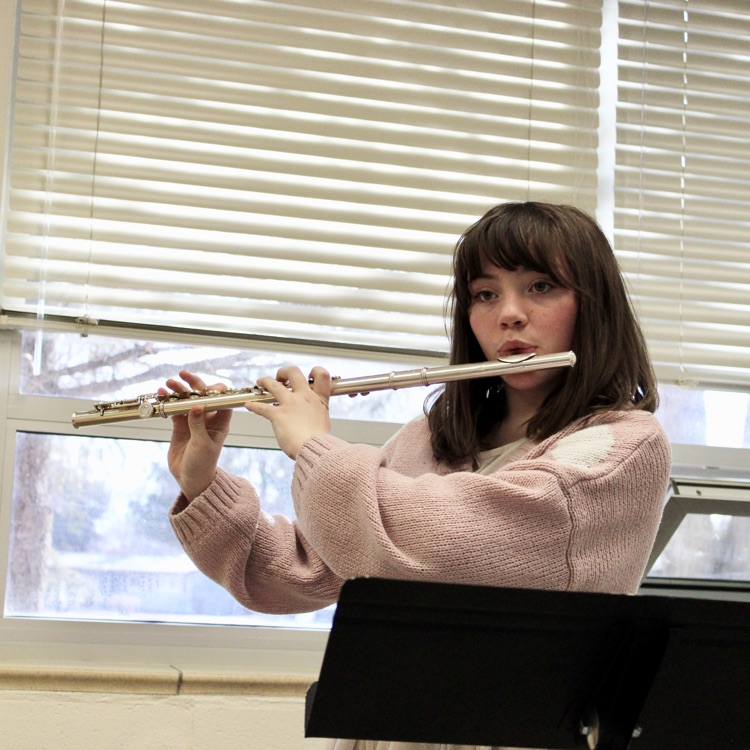 Belle really showed she stuff with her flute