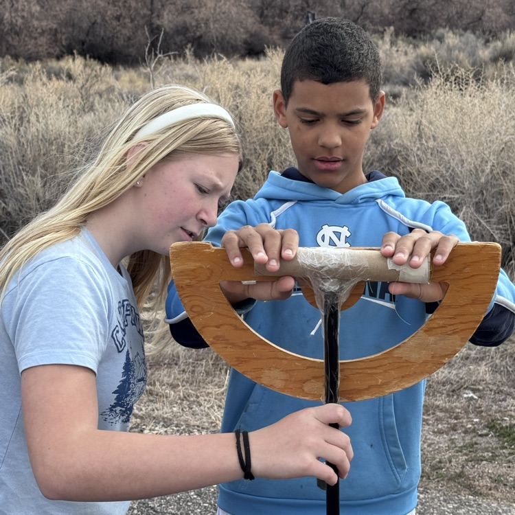 Making sure it’s level.  