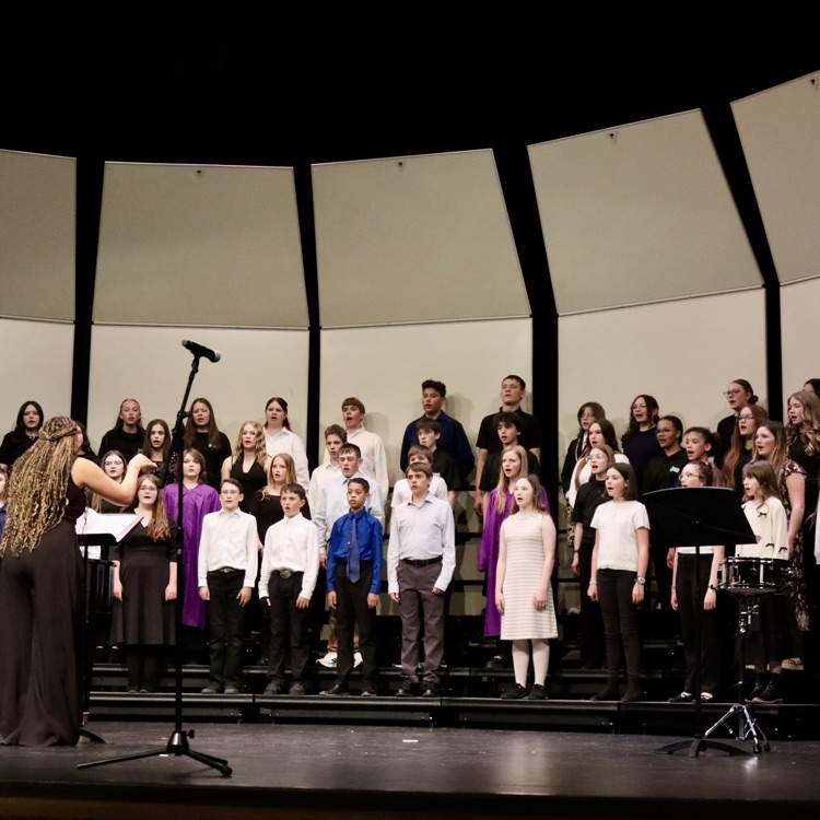 The North Big Horn Basin choir.  